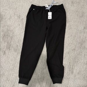 FIGS Classic Black Jogger Pants